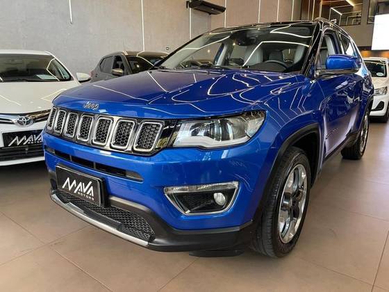 JEEP COMPASS 2.0 16V FLEX LIMITED AUTOMÁTICO JEEP COMPASS 2.0 16V FLEX LIMITED AUTOMÁTICO